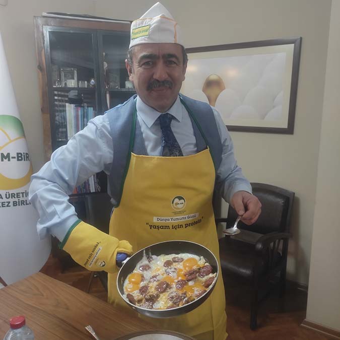 " 36 TL'de mal edilen yumurta piyasaya 38 TL'ye arz ettik"