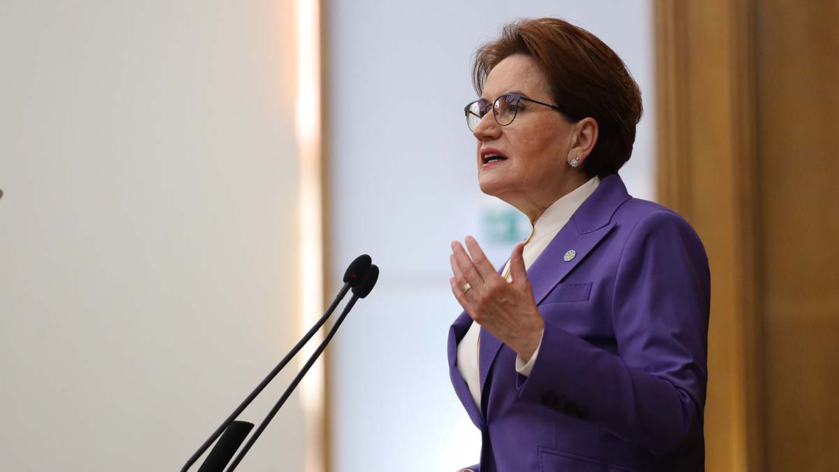 Akşener: Dolar 13 lirayı aşmış, 14 liraya dayanmış