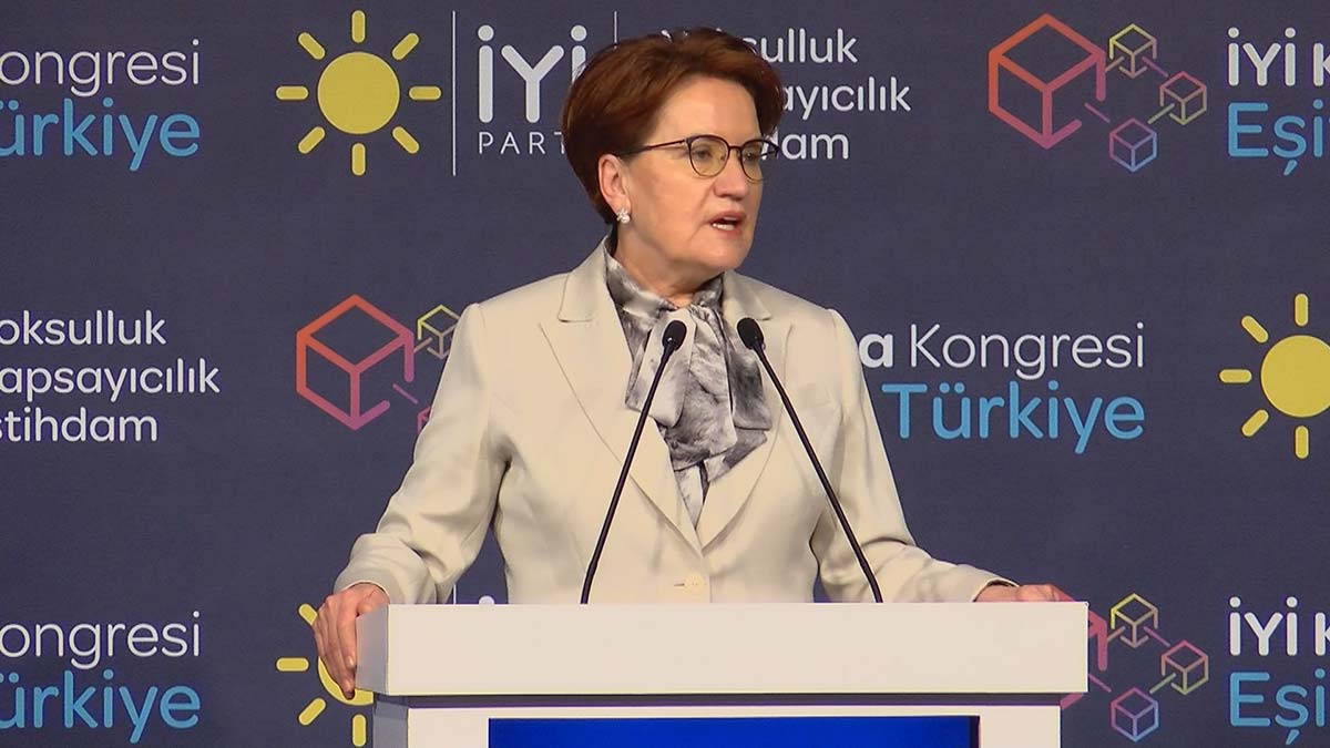 Akşener: Tek eksiğimiz çözüm için irade koyacak