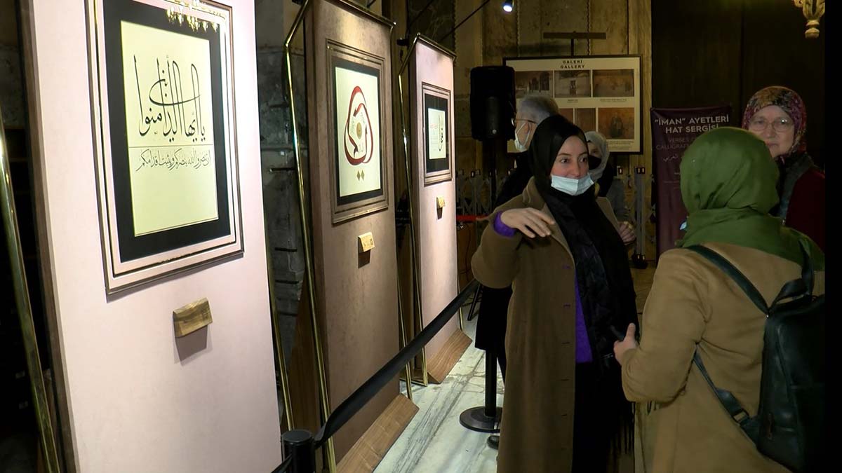 Albayrak Hat Takvimi Sergisi ziyaretçi ile buluştu