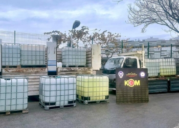 Ankara'da yılbaşı öncesi 9 ton alkol ele geçirildi