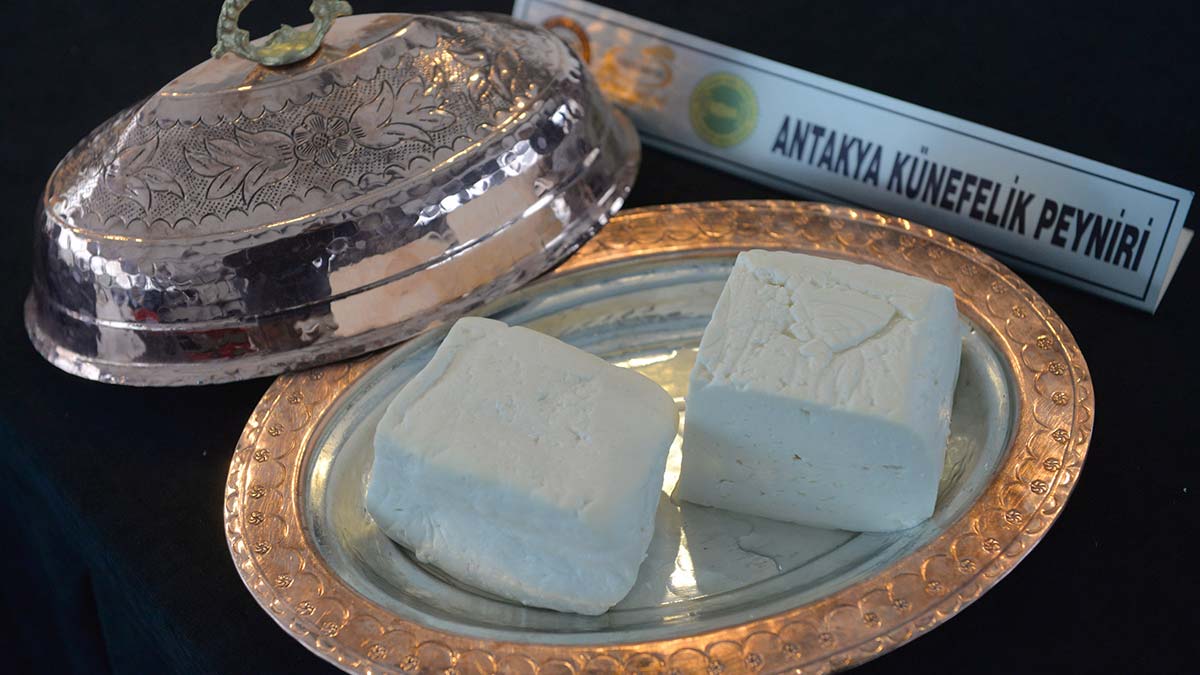 Antakya künefelik peyniri coğrafi işaret aldı