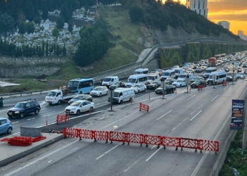 Ataşehir D-100 Karayolu'nda yol çalışması başladı
