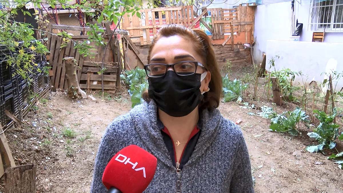 " Akşam saatlerinde yemek yapıyordum, kedi sesi olduğunu düşündüm. Kedi miyavlar gibi bir ses vardı"