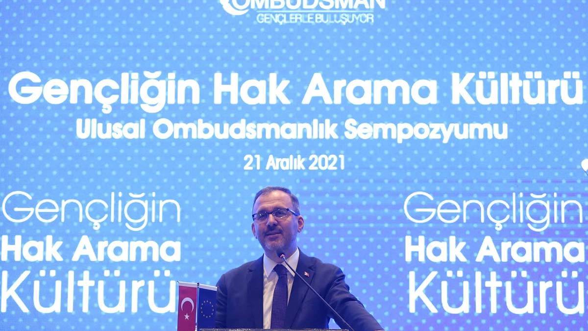 Bakan Kasapoğlu: Merhameti çoğaltacak olan gençlerdir