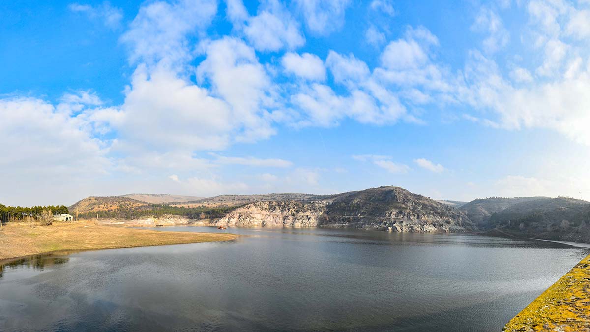 Çubuk-1 Barajı 27 sene sonra suya kavuştu
