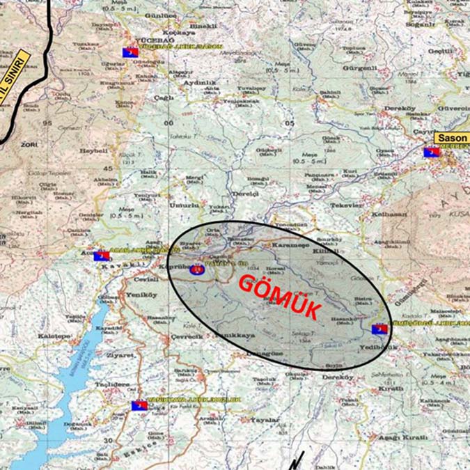 'Eren' kış operasyonlarının halkın desteği ile inançlı, kararlı ve başarı ile devam ettiği belirtildi.