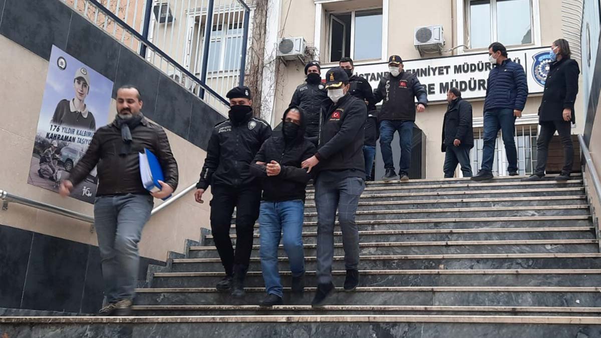 Şüpheliler adliyeye sevk edildi.