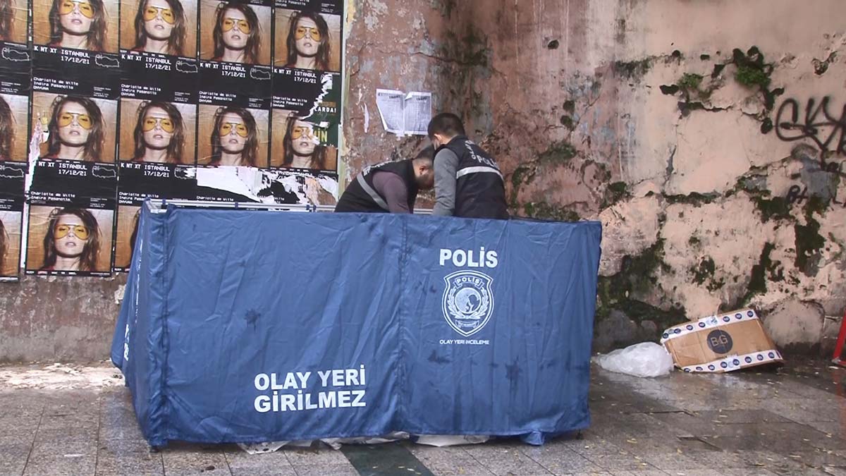 Beyoğlu'nda sokakta yaşayan kişi ölü olarak bulundu