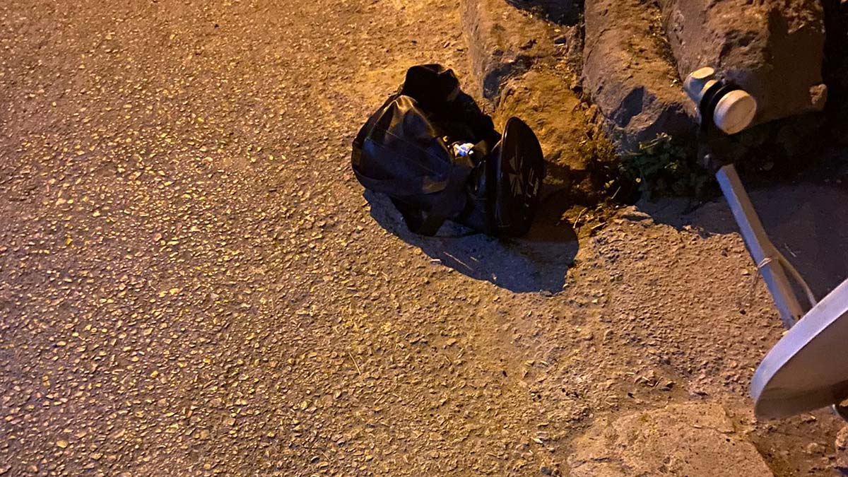 Çantadan ses gelince fark edildi: 3 aylık bebek