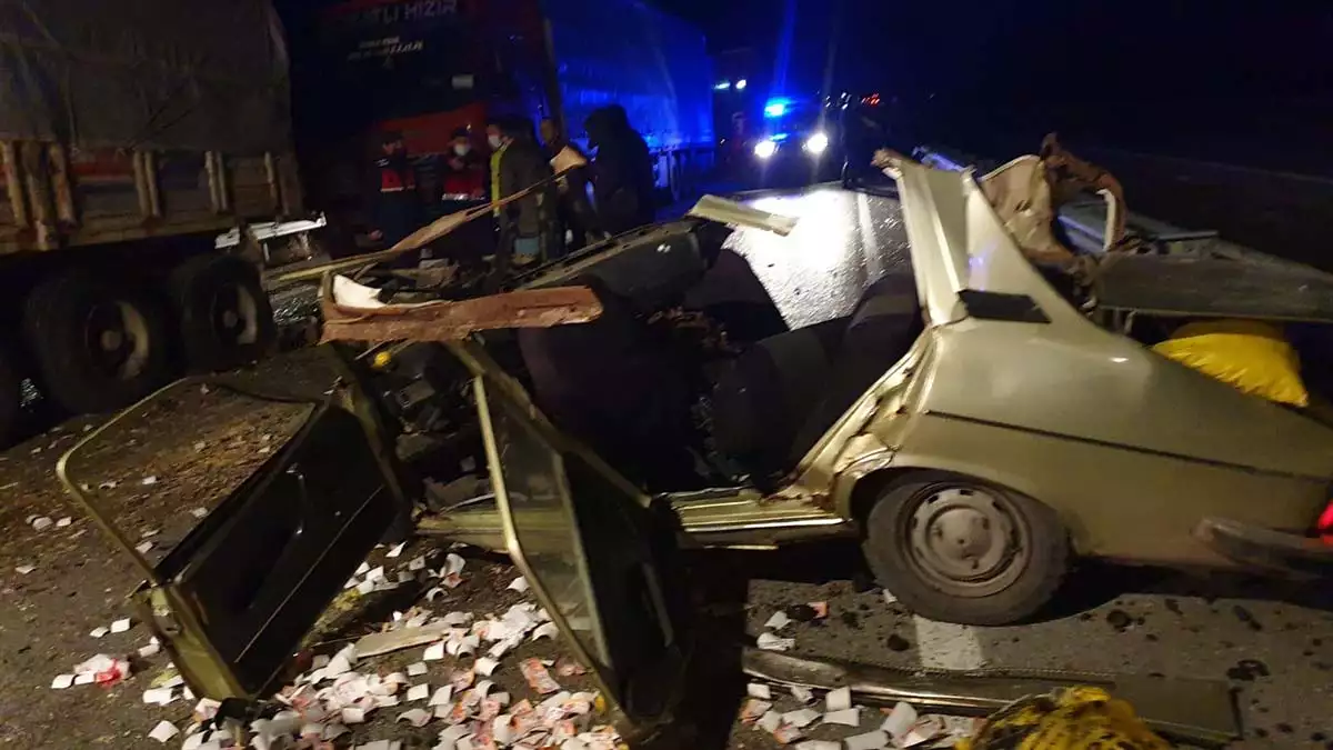 Çorum'da zincirleme kazada 2 kişi hayatını kaybetti