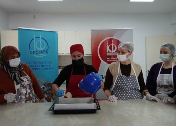 KEÇMEK'te Yılbaşı Pastası Workshop etkinliği