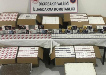 Diyarbakır'da 130 bin kaçak makaron ele geçirildi