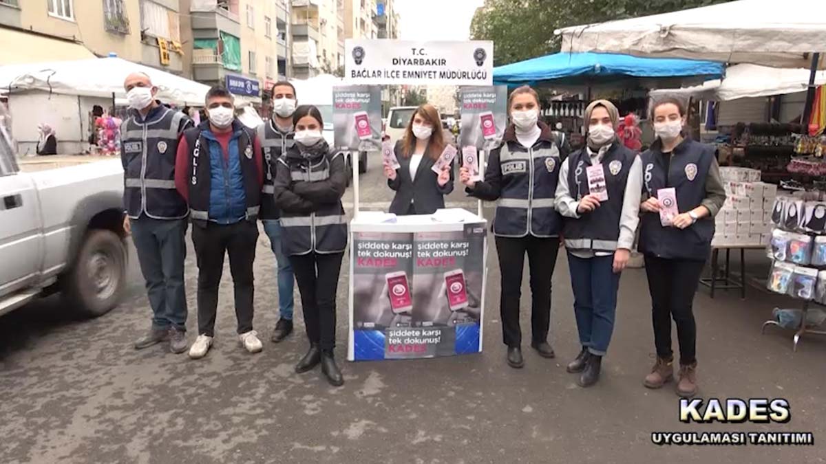 Diyarbakır'da KADES aracılığıyla 458 kadın kurtarıldı