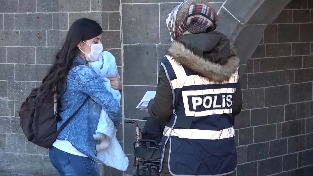 Kadın polislerin ağırlıklı bulunduğu çalışmada, insan sirkülasyonun en yoğun olduğu noktalar tespit edildi
