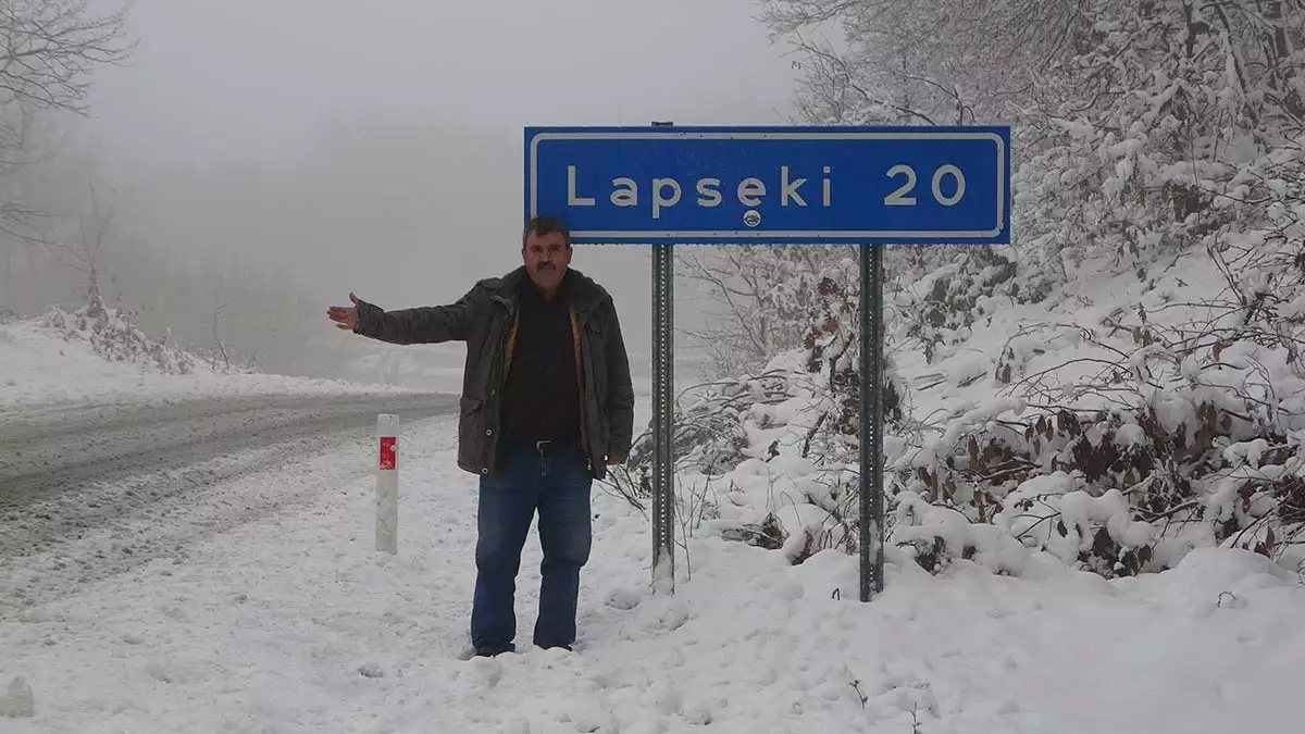 Dumanli dagina mevsimin ilk kari yagdi 3 - yerel haberler - haberton