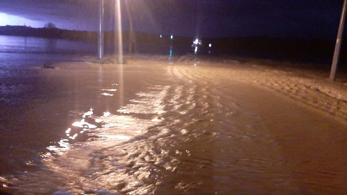 Edirne'de sağanakta sele kapılan bir kişi kayboldu