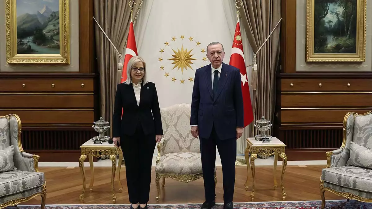 Erdoğan, arnavutluk meclis başkanı ile görüştü