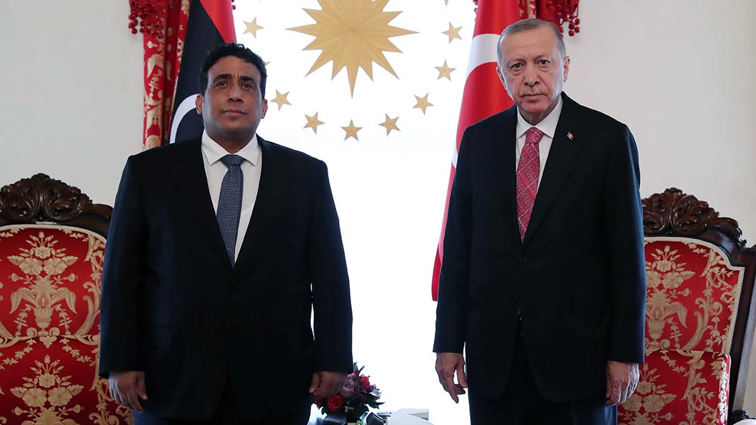 Erdoğan, Libya Başkanlık Konseyi Başkanı ile görüştü