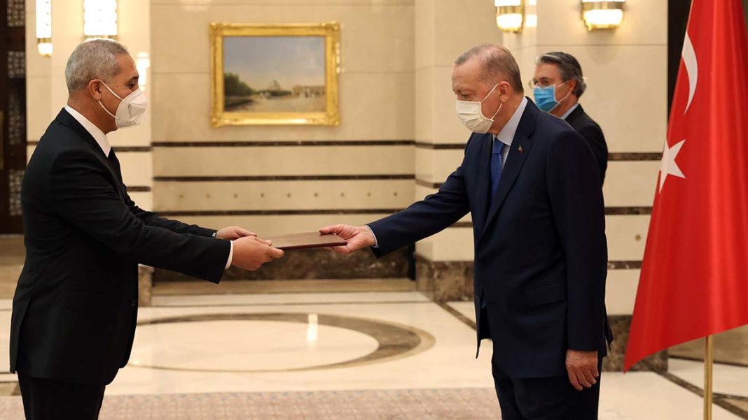 Erdoğan, büyükelçilerin güven mektuplarını kabul etti