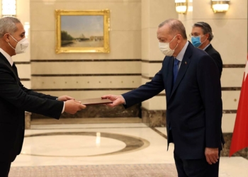 Erdoğan, büyükelçilerin güven mektuplarını kabul etti