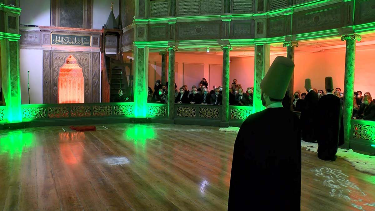 Ersoy, Mevlana'nın vefat yıl dönümü törenine katıldı