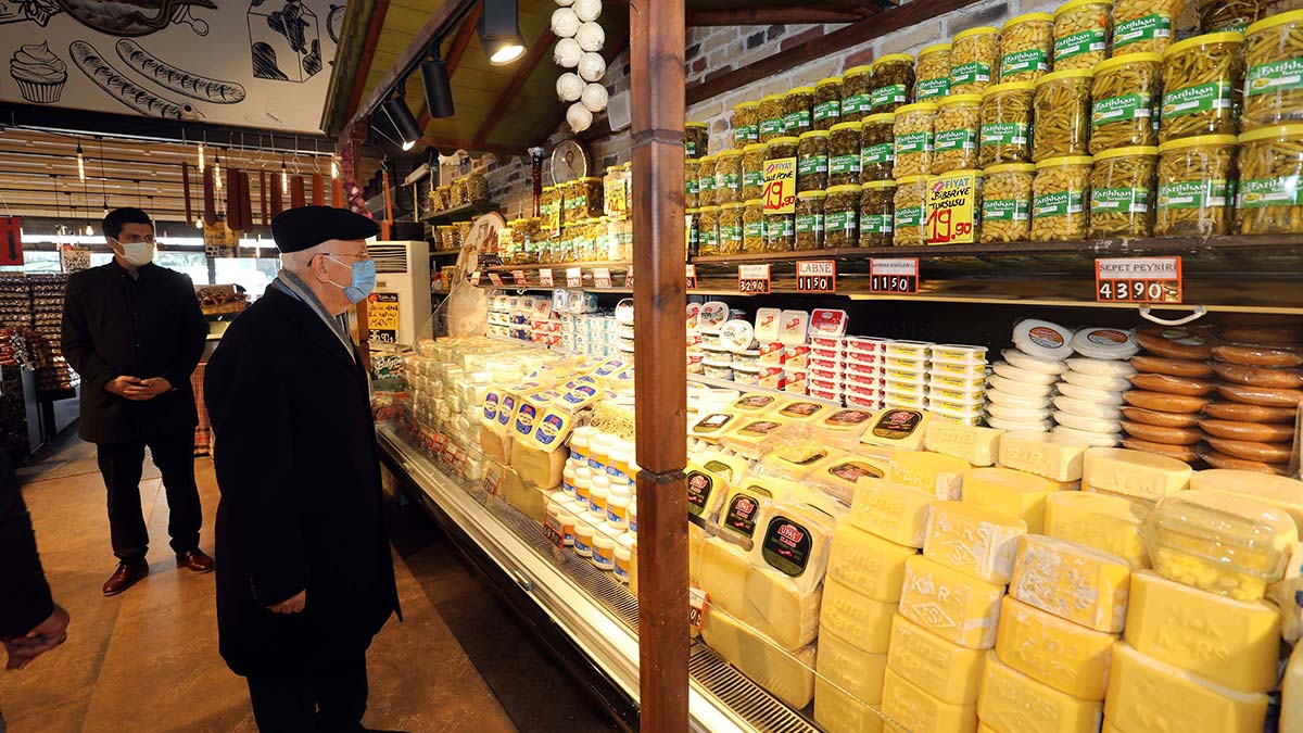 GİMAT esnafına yeni yıl ziyareti