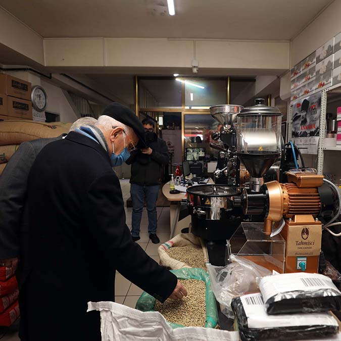 GİMAT esnafına yeni yıl ziyareti