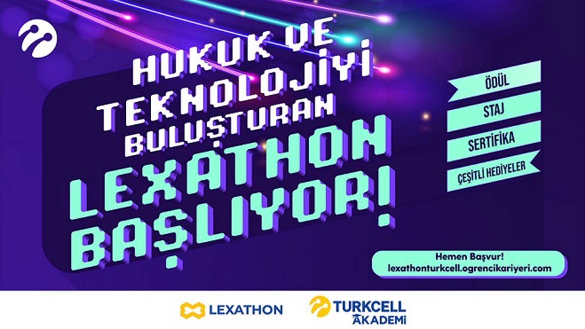 " ‘Lexathon’ ile Türkiye’de bir ilke daha imza atıyoruz"