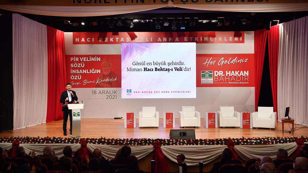 Hacı Bektaş Veli için anma programı düzenlendi