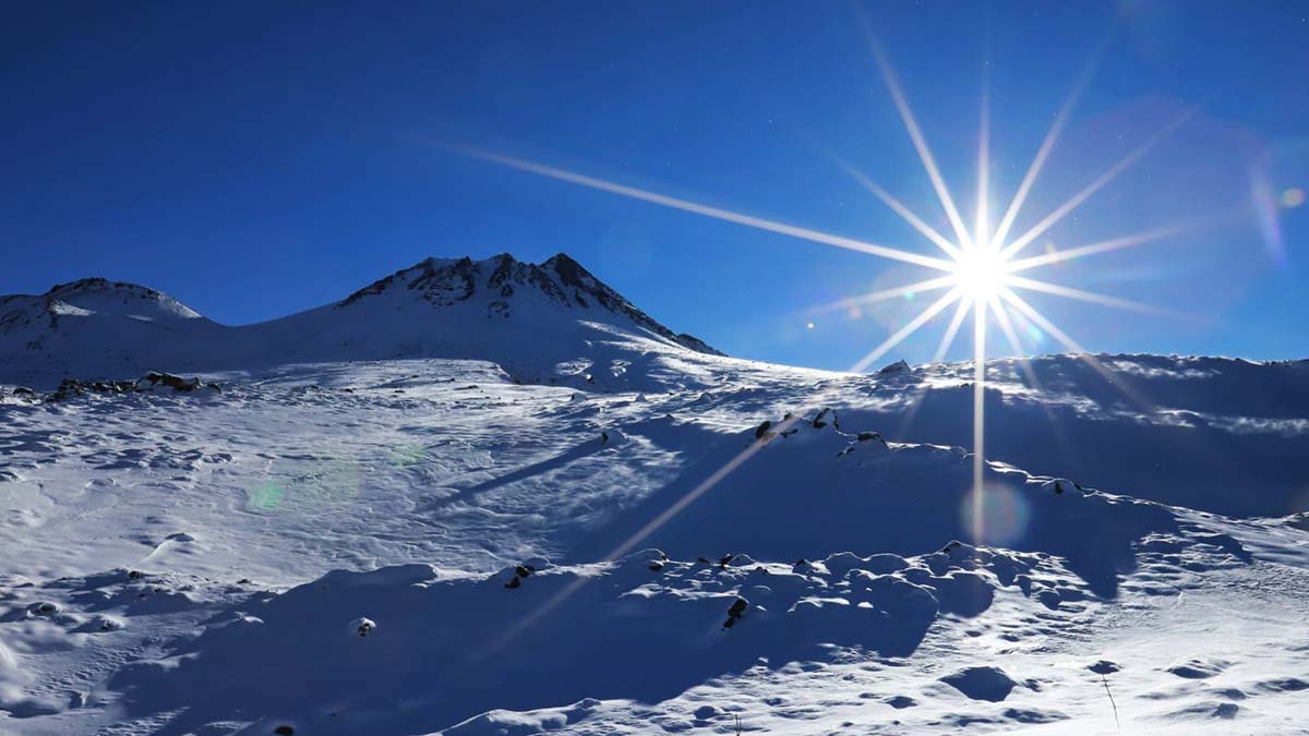 Hasan Dağı kampçılara ev sahipliği yaptı