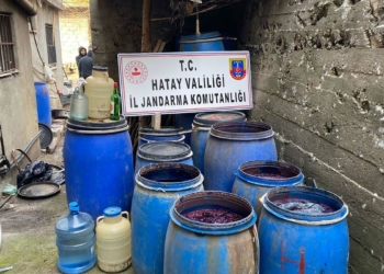 Hatay'da yılbaşı öncesi sahte içki operasyonu