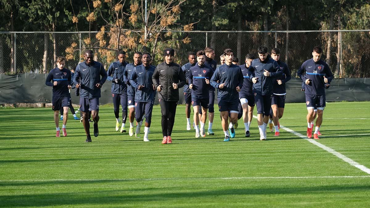 Hatayspor Giresunspor maçına hazır