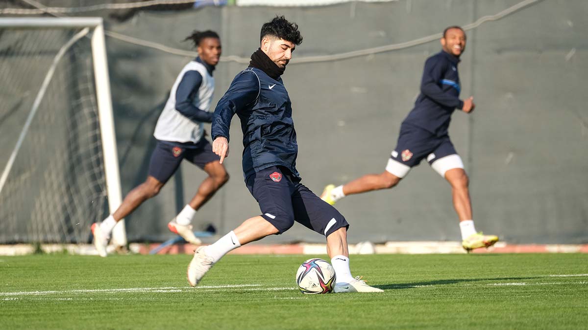 Hatayspor Giresunspor maçının hazırlıklarını tamamladı