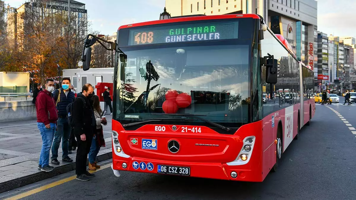 85 yeni ego otobüsü başkentlilerden tam not aldı