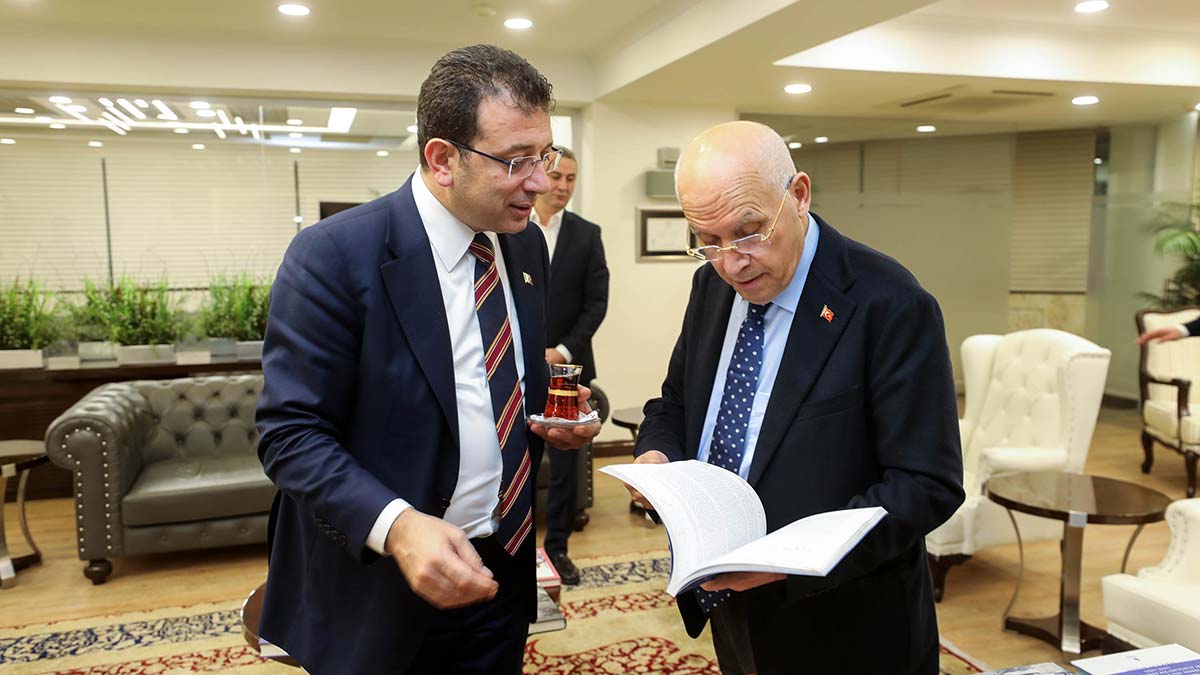 Fethi Yaşar İmamoğlu'nu ağırladı