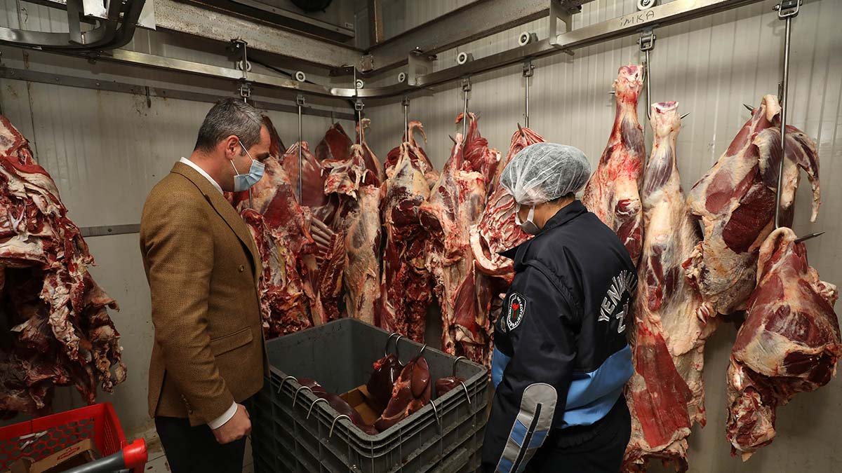 Yenimahalle zabıtasından yılbaşı denetimi