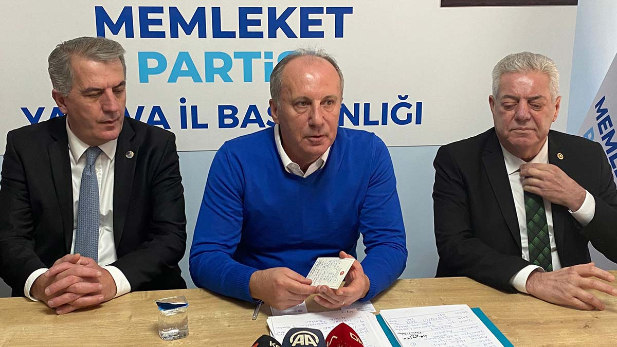 İnce: Önceden üretim seferberliği yapalım