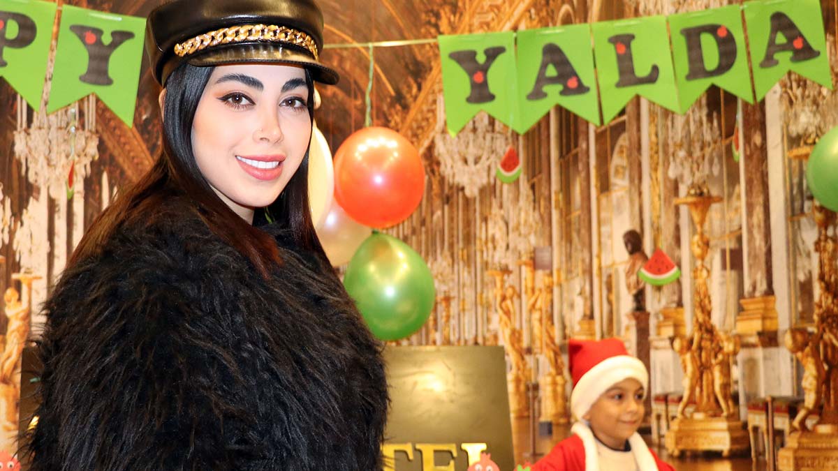 Van'a gelen İranlılar da, konakladıkları otelde Şeb-i Yelda’yı kutladı