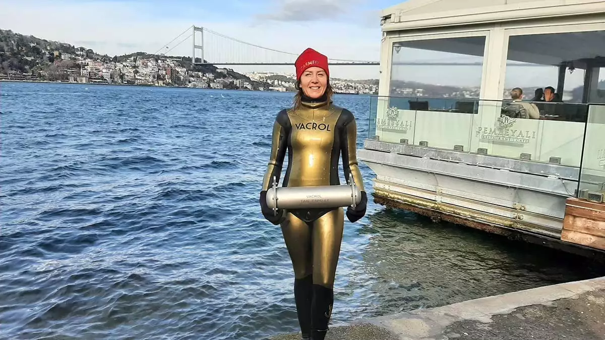Istanbul bogazinda 50 metrede rekor 3 - spor haberleri - haberton