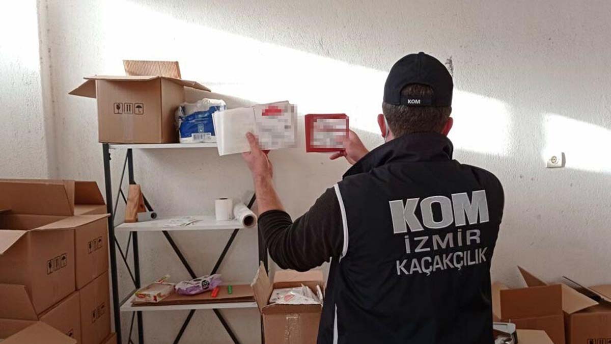 İzmir'de yılbaşı öncesi sahte alkol ele geçirildi