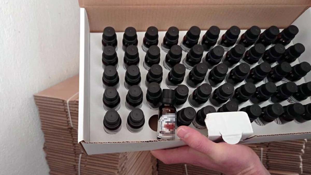 Ele geçirilen malzemelere ise imha edilmek üzere el koyuldu