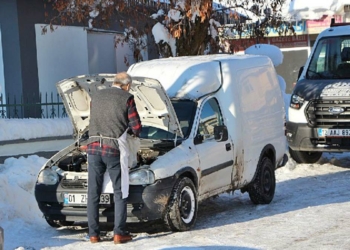 Karlıova'da hava sıcaklığı eksi 20'ye düştü