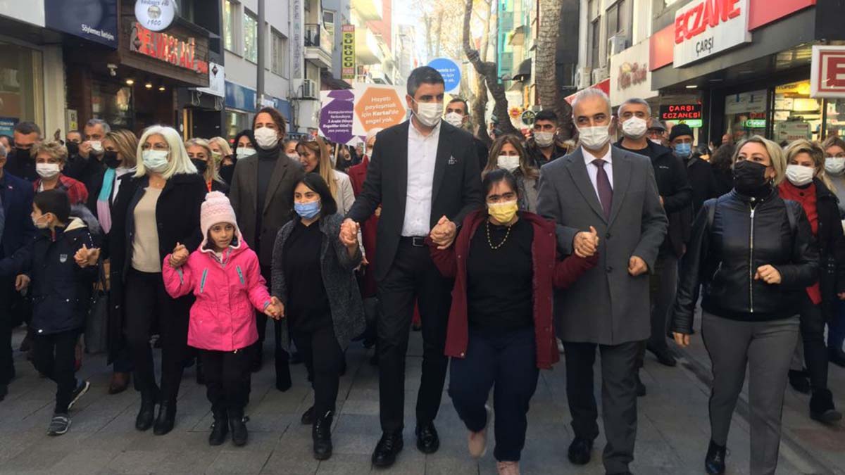 " Engelsiz bir yaşama hep birlikte sunabiliriz"