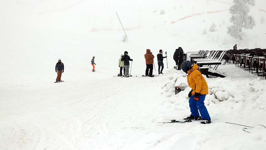 Kartalkaya Kayak Merkezi'nde sezon başladı