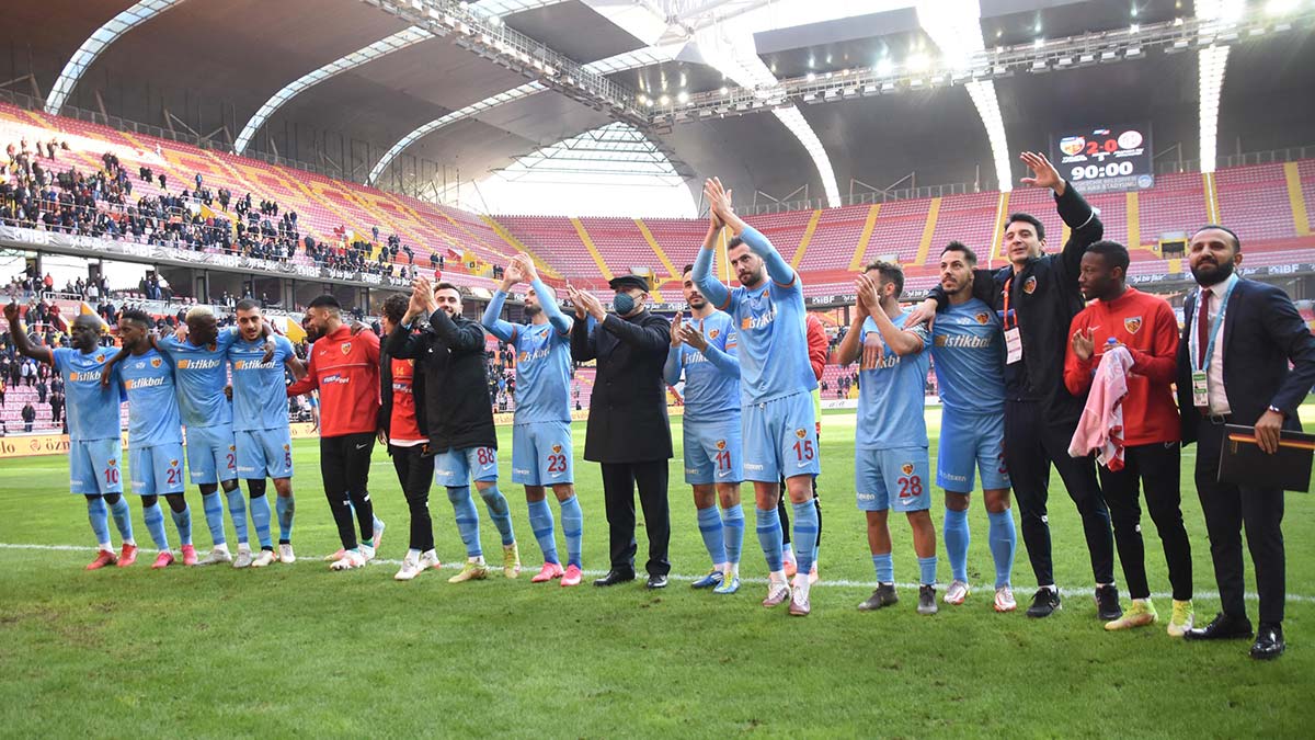 Kayserispor Beşiktaş maçı öncesi moral buldu