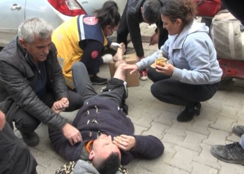 Kırıkkale motosikletliye tüfekli saldırı