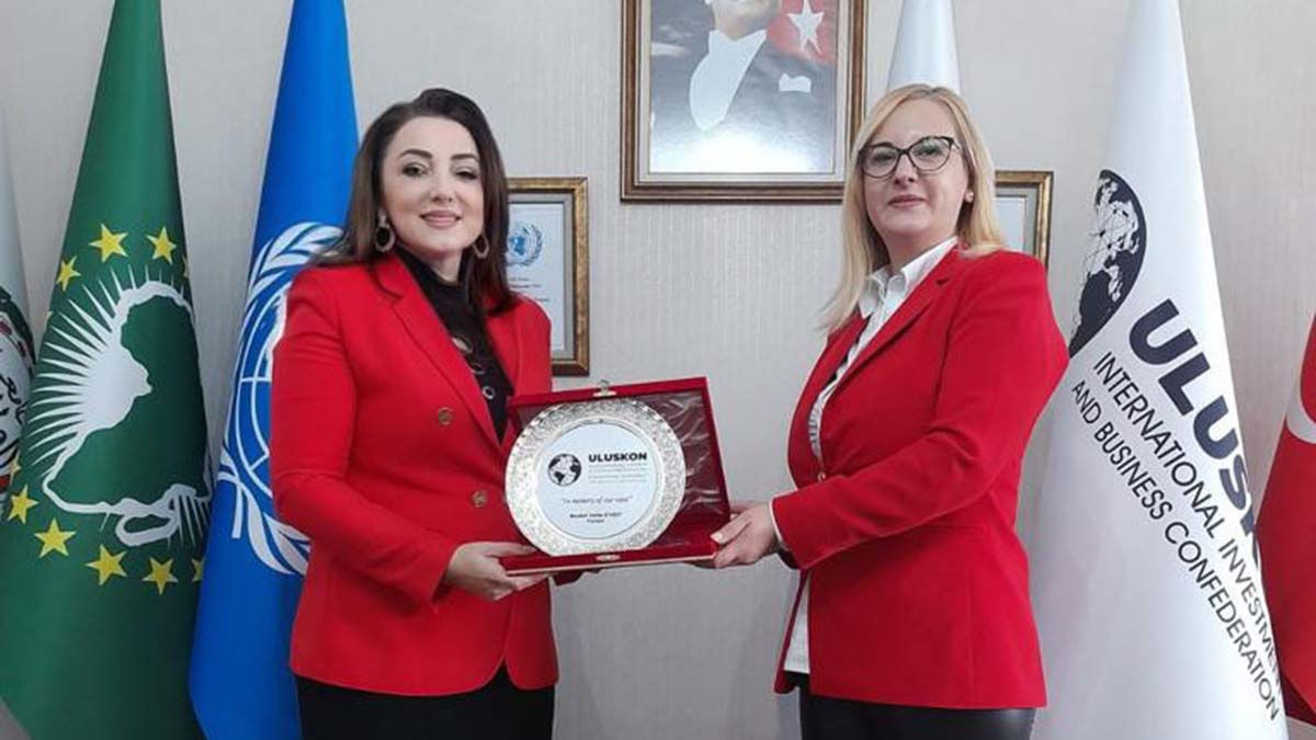 Kuzey Makedonya Büyükelçiliği'nden ULUSKON'a ziyaret