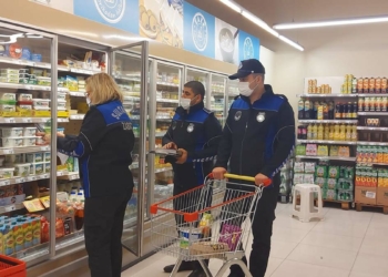 Marketlere fiyat ve stok denetimi yapıldı