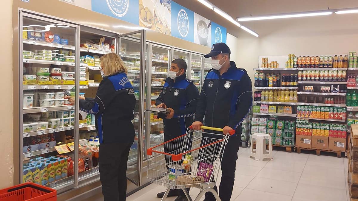 Marketlere fiyat ve stok denetimi yapıldı